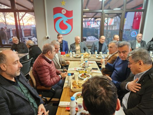 Cemal Birinci Trabzonsporlular Derneği’nde iftar yemeği verdi - 10