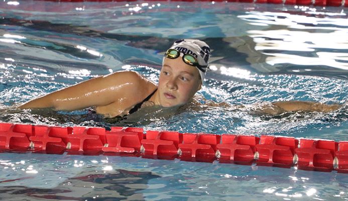 Rumen yüzücüler Erzurum’da