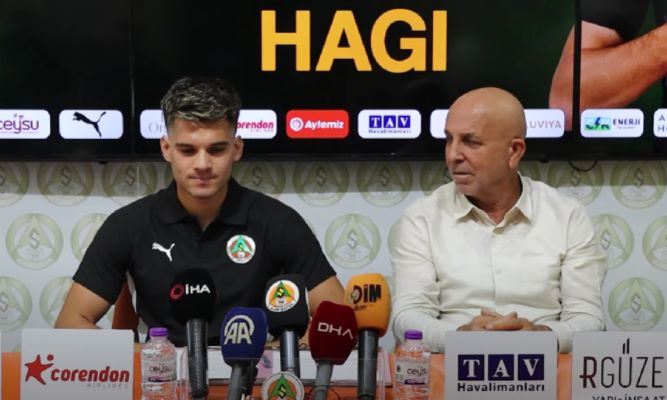 Hagi’nin oğlu Alanyaspor’a gitti