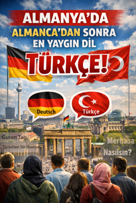 Almanya'da Türkçe, Almanca'dan sonra en yaygın dil