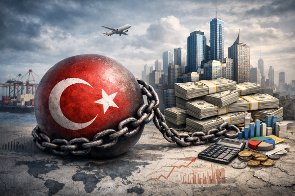 Türk özel sektörünün dış borcu artıyor