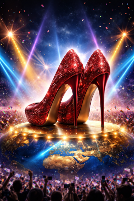Yüksek topuklu ayakkabılar dünya sahnesinde ses getiriyor